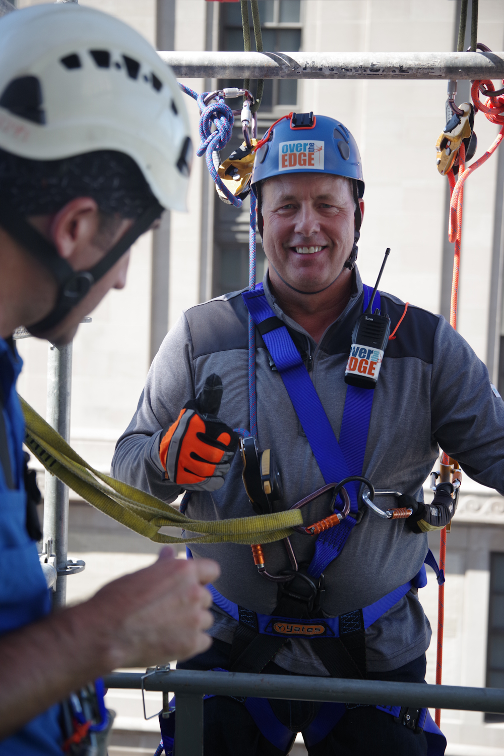 Mike Coney Going Over the Edge